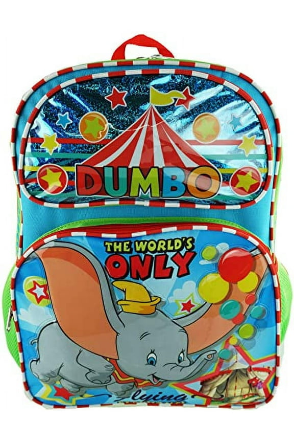16" Full Size Backpack - Flying Elephant - A19567