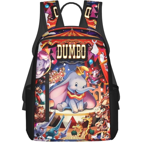 Dumbo Anime Large Capacity Casual Busienss Travel Backpack Schoolbag Bookbags Rucksack Gifts-44