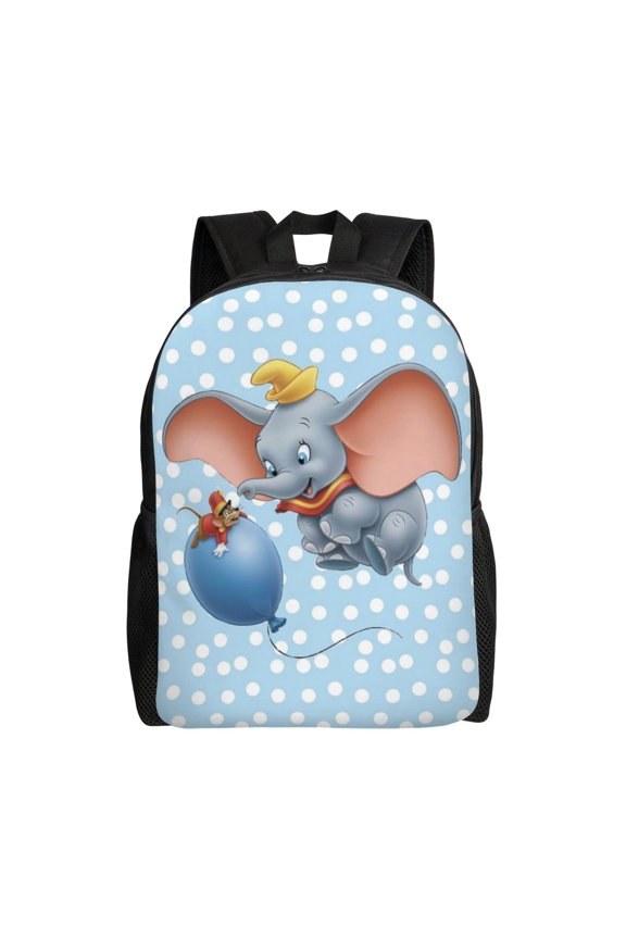 Dumbo Backpack Cute Multifunction Backpacks Lightweight Sports Travel Laptop Bag Daypack 16In