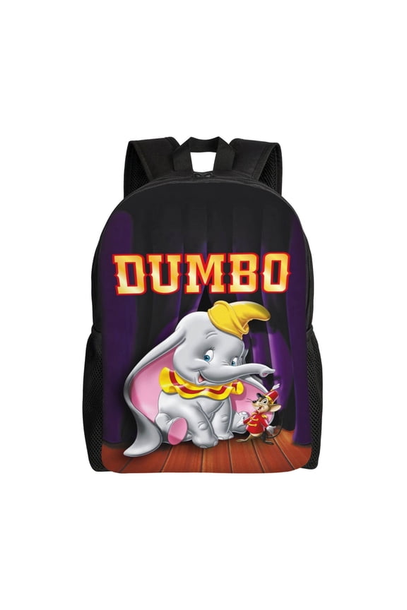 Dumbo Backpack Cute Multifunction Backpacks Lightweight Sports Travel Laptop Bag Daypack 16In