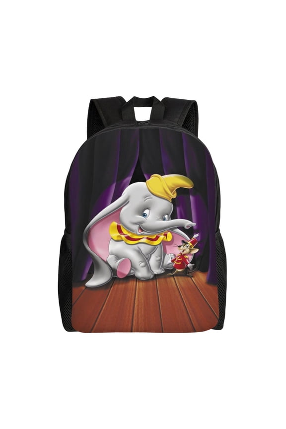 Dumbo Backpack Cute Multifunction Backpacks Lightweight Sports Travel Laptop Bag Daypack 16In