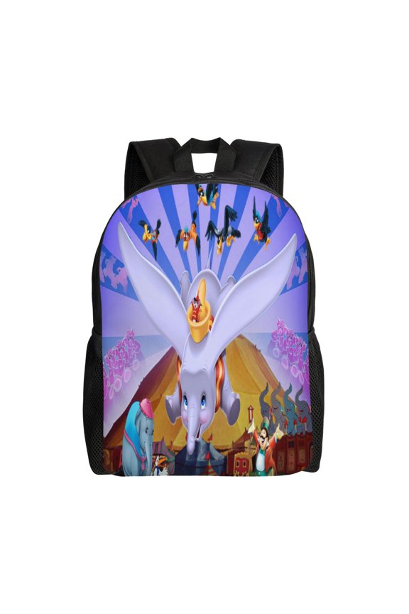 Dumbo Backpack Cute Multifunction Backpacks Lightweight Sports Travel Laptop Bag Daypack 16In