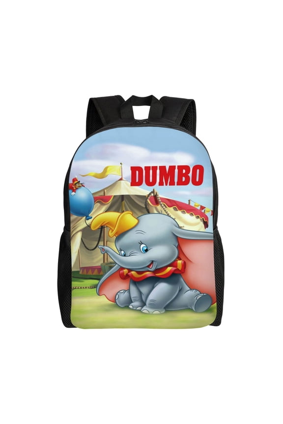 Dumbo Backpack Cute Multifunction Backpacks Lightweight Sports Travel Laptop Bag Daypack 16In