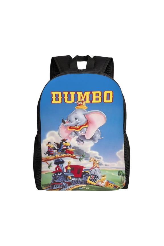 Dumbo Backpack Cute Multifunction Backpacks Lightweight Sports Travel Laptop Bag Daypack 16In