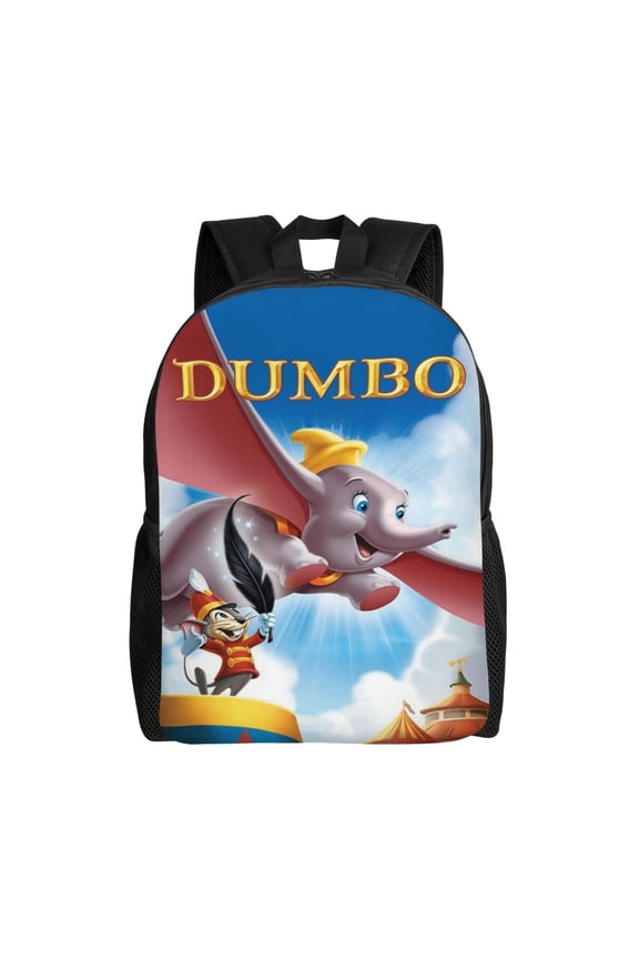 Dumbo Backpack Cute Multifunction Backpacks Lightweight Sports Travel Laptop Bag Daypack 16In