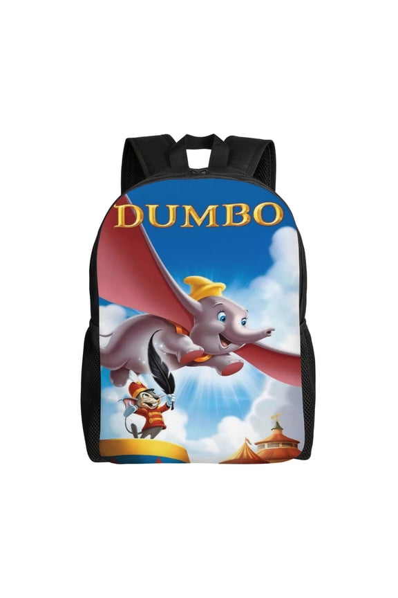 Dumbo Backpack Cute Multifunction Backpacks Lightweight Sports Travel Laptop Bag Daypack 16In