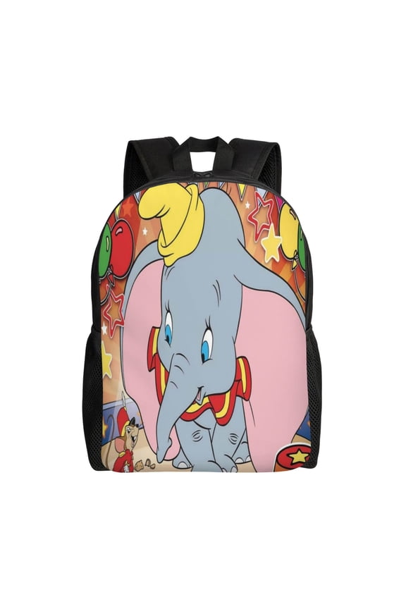 Dumbo Backpack Cute Multifunction Backpacks Lightweight Sports Travel Laptop Bag Daypack 16In