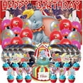 thumbnail image 1 of Dumbo Balloons Party Supplies Decorations Plates Banner Cake Topper Tableware Birthday Decor, 1 of 7