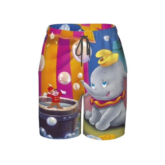 Dumbo Boy'S Swim Trunks Quick Dry Board Shorts Kids Beach Swim Shorts Bathing Suits Swimsuit