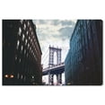 thumbnail image 1 of Dumbo Brooklyn Architecture and Buildings Wall Art Print Blue 30x20, 1 of 5