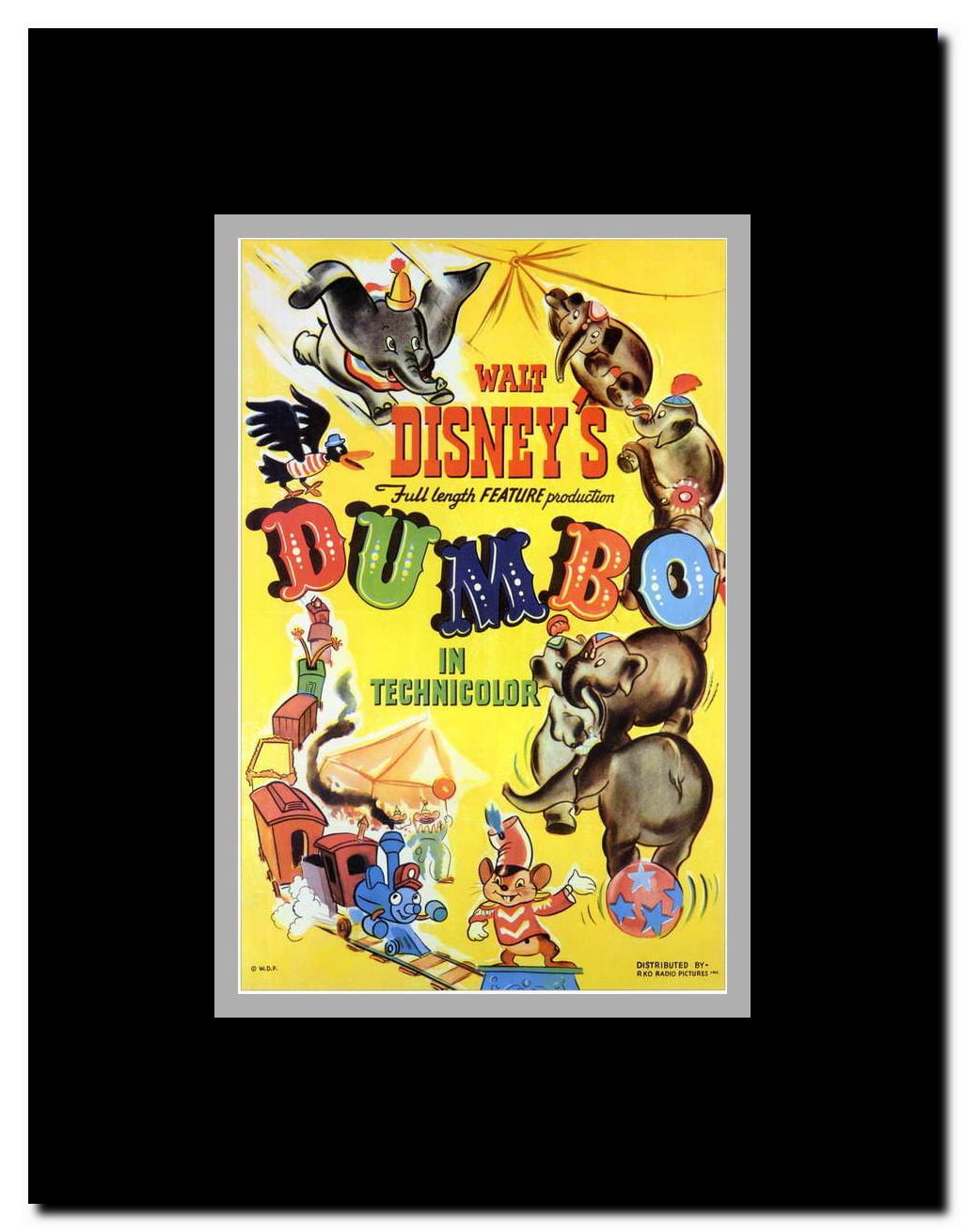 Dumbo Framed Movie Poster
