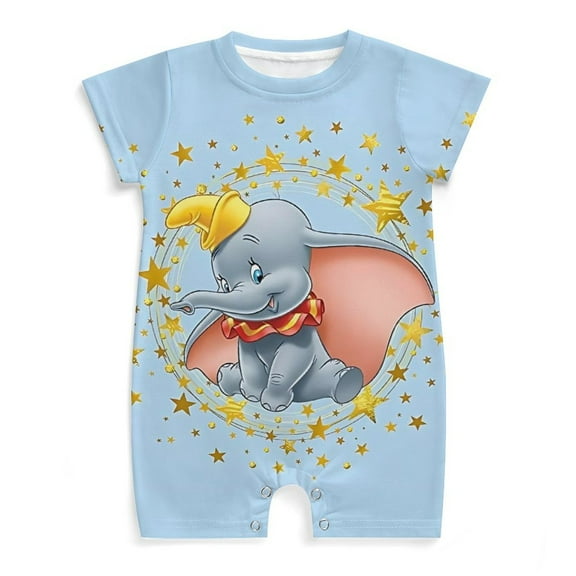 Dum-b Newborn Baby Romper Clothing Infant Summer Baby Climbing Clothes Outfit for Boys Girls