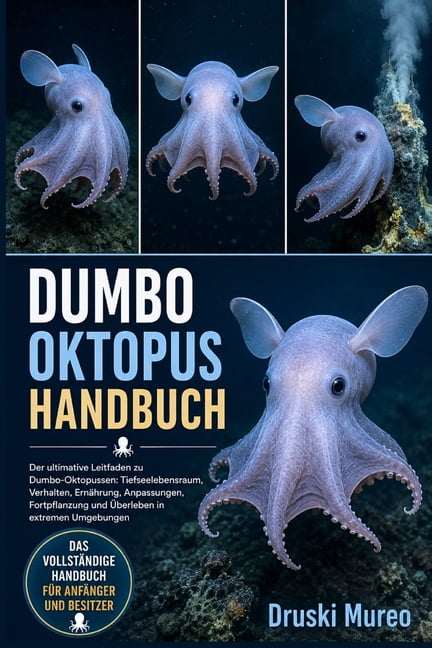 Dumbo-Oktopus-Handbuch: Der ultimative Leitfaden zu Dumbo-Oktopussen: Tiefseelebensraum, Verhalten, ErnÃ¤hrung, Anpassung, (Paperback)
