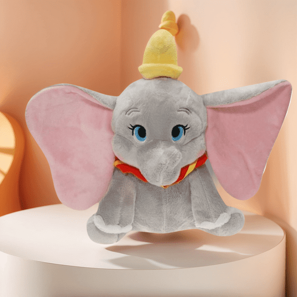 Dumbo Plush Toys Adorable Cartoon Dumbo Plush Toy  Dumbo Super Soft Huggable Stuffed Elephant Doll with Big Ears, Toys Games Dolls Baby Shower Gift, Nursery Decor & Birthday Present