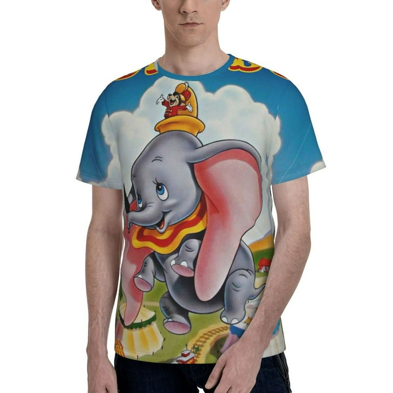 トップス thetoe Dumbo short sleeve shirt Dumbo T Shirt For Men Women, Graphic Print Casual Unisex