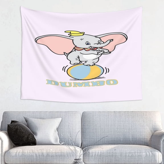 Dum-b Tapestry Anime Poster Large Background Wall Art Bedroom Wall Decor for Birthday Party 60x40in