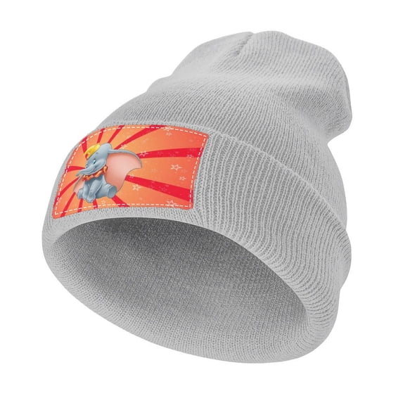 Dumbo Winter Warm Knitting Hats for Mens Woemns, Slouchy Knit Beanie Hat Knitted Skull Beanies Cap