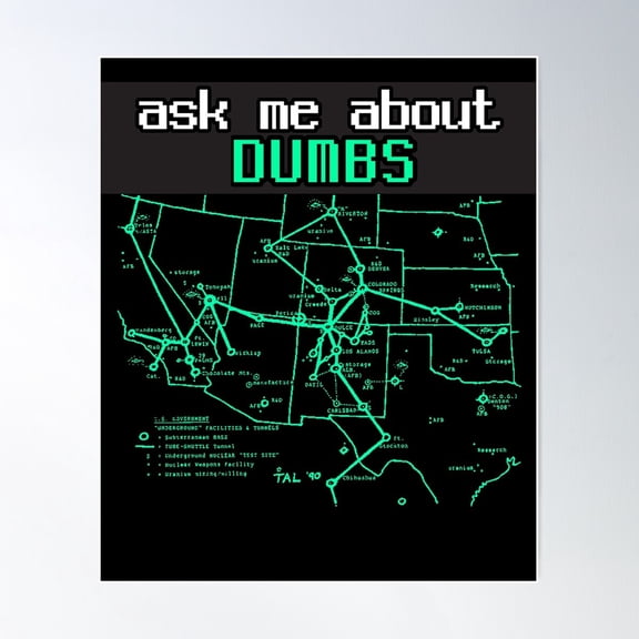 Dumbs Expert Poster Wall Art, Modern Wall Decor For Living Room Bedroom, 24x36 UNFRAMED
