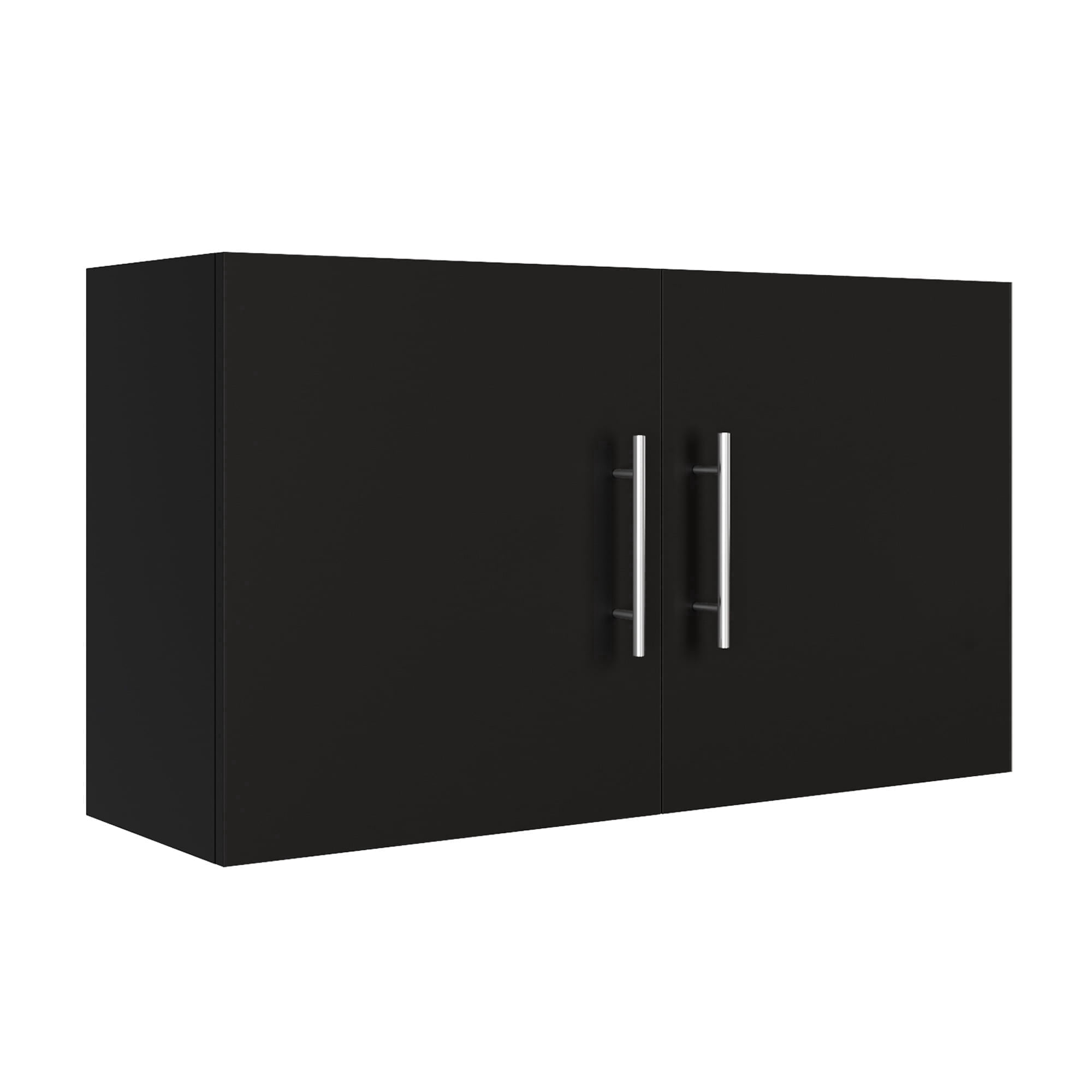 Dumekko Laundry Room Cabinets, 12"D x 36"W x 20"H Wall Cabinets for Bathroom Storage Toilet with 2-Door and Adjustable Shelves, Kitchen cabinet, Over the Toilet Cabinet, Black