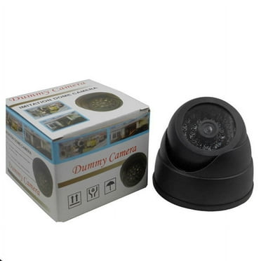 1/2 X DUMMY DOME CCTV SECURITY CAMERA FLASHING LED INDOOR OUTDOOR FAKE