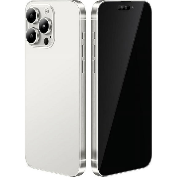 Dummy Fake Prop Phone Compatible with iPhone 15 Pro / 15 Pro Max Non-Working Store Display Phones Kids Pretend Play Phone That Look Real