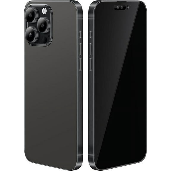 Dummy Fake Prop Phone Compatible with iPhone 15 Pro / 15 Pro Max Non-Working Store Display Phones Kids Pretend Play Phone That Look Real