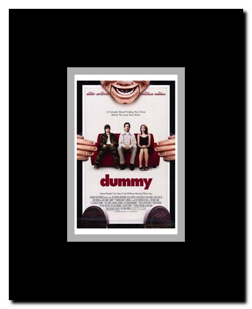 Dummy Framed Movie Poster