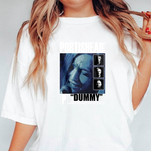 Dummy Portishead 90s Trip Hop Band From Bristol Vintage Unisex T-Shirt, up to 5XL
