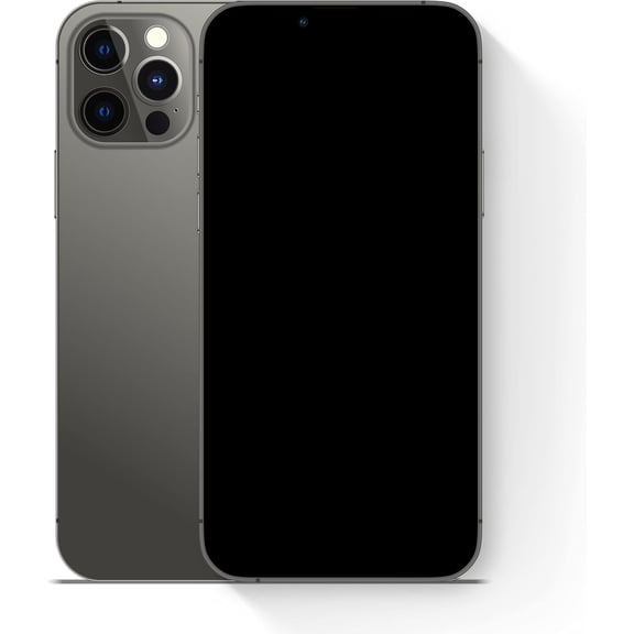 Dummy Premium Display Model Phone 12 Pro and Pro Max | Compatible with Phone Cases (Graphite, 12 Pro)