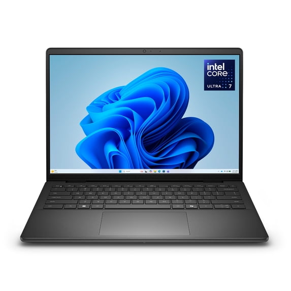 Dell D14260 14-inch FHD+ Laptop, Intel Core Ultra 7 255U, 16GB DDR5, 512GB SSD, Carbon Black