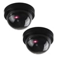 thumbnail image 1 of Dummy Security Camera – Realistic Set of 2 Mini Fake Security Cameras – Durable and Reliable Dummy Outdoor Camera – Battery-Operated Fake Cameras with Red Light – Easy Installation, 1 of 6