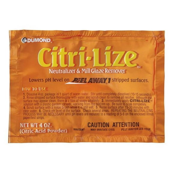 Dumond Citri-Lize Neutralizer and Mill Glaze Remover, 4 Ounce 2031