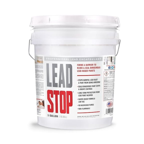 Dumond LEAD STOP Lead Encapsulating Compound, Water-Based, 5 Gal, Pail 4000