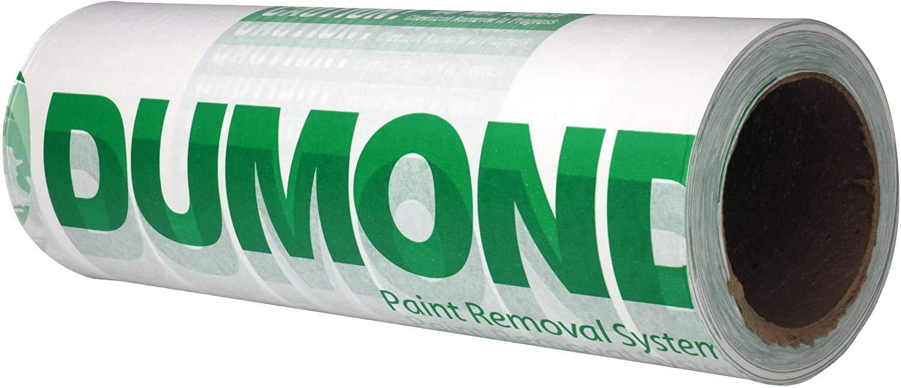 Dumond paint removal laminated paper speeds up the paint removal