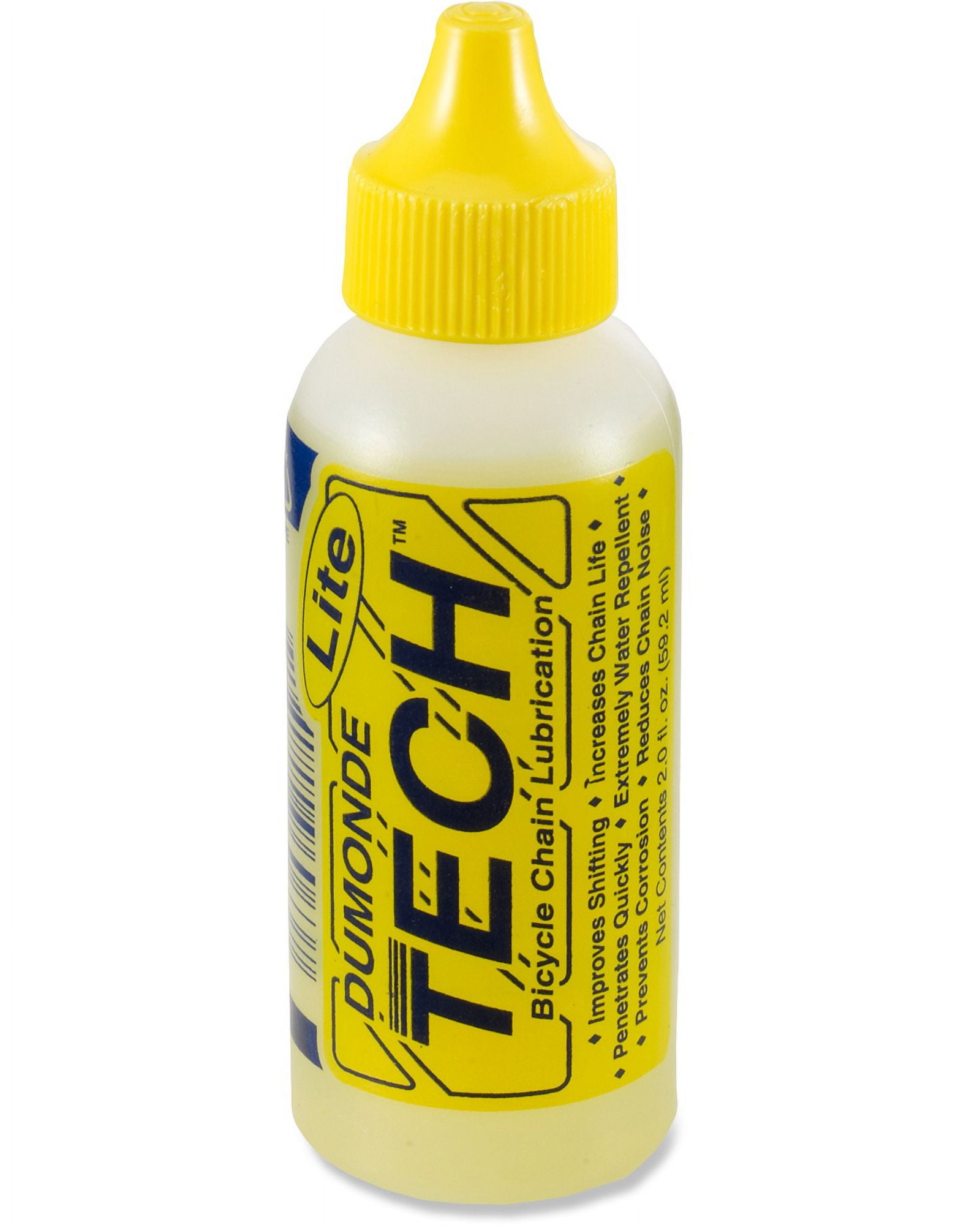 Dumonde Tech Lite Bicycle Chain Lube 4oz Squeeze Bottle Road Mountain