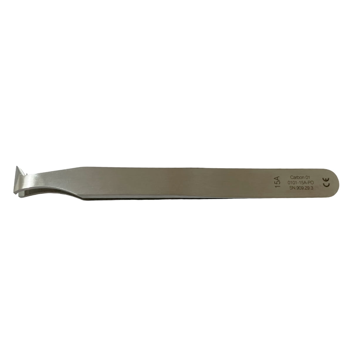 Dumont carbon steel tweezer type 15A, for cutting hairsprings 115 mm
