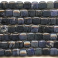 thumbnail image 1 of Dumortierite 12mm Square Beads - 8 Inch Strand, 1 of 1