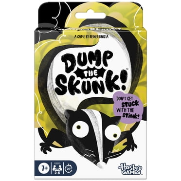 Dump the Skunk! Family Card Game by Reiner Knizia, Stocking for Adults, Teens, Kids, Ages 7 and up