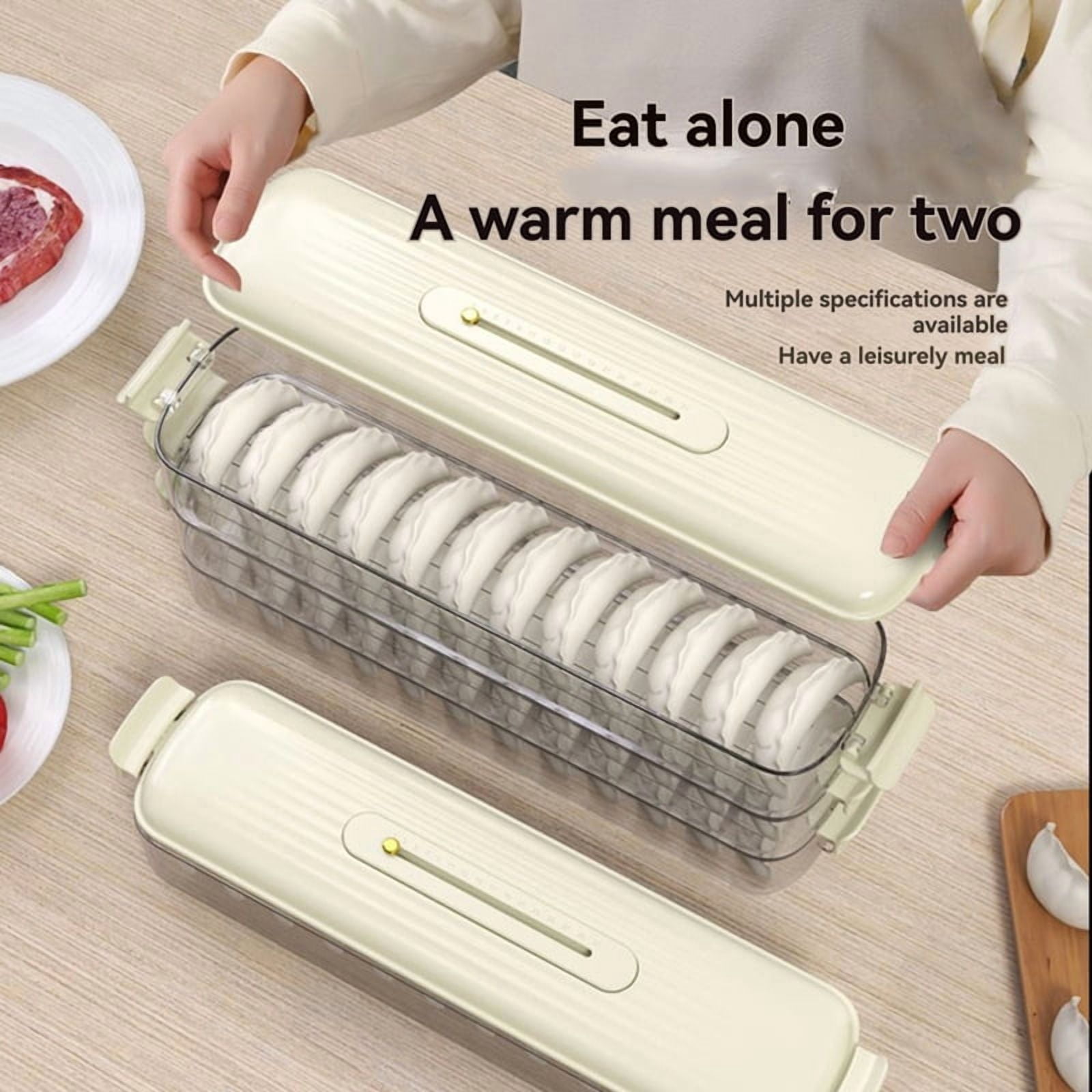 Dumpling Dumpling Box Food Preservation Box Dumpling Storage Box Wonton ...