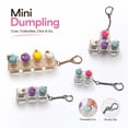 thumbnail image 1 of Dumpling Keyboard Fidget Toy, Clicky Button Light up Fidget Clicker Keychain, Portable Finger Press Toy for Stress Relief, Boost Focus for Office School Travel, Novelty Anxiety Relief Gift(C#1), 1 of 4