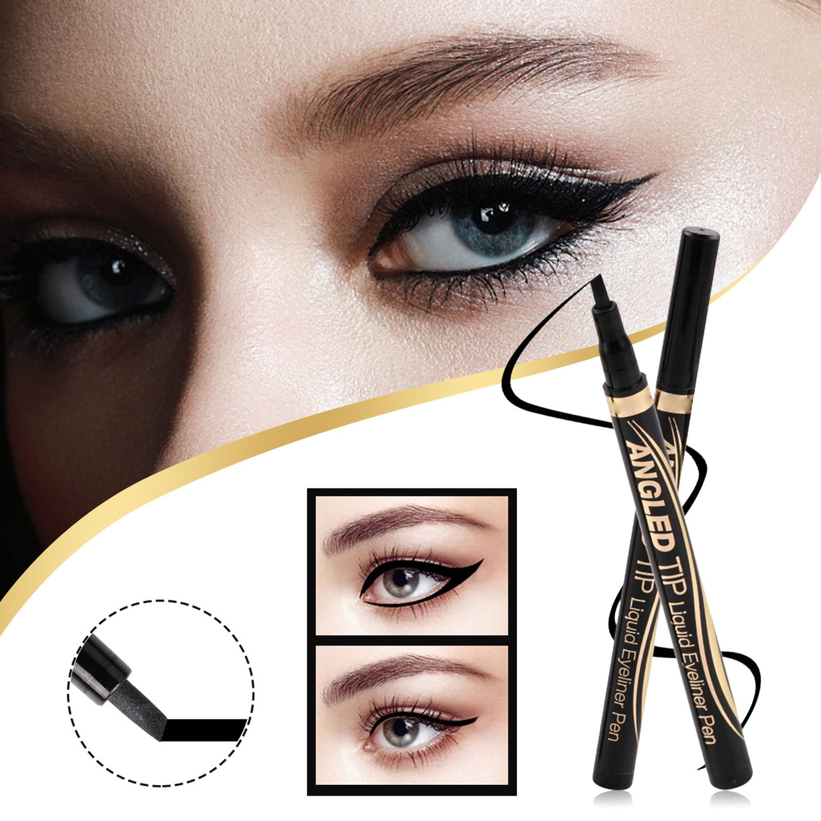 Dumpling Liner 10 Colors Sparkling Eye Shadow Stick Beauty Makeup Eye Lightener Winged Liner Stencil Nail Pencil Liner Foxy Eyes Tape Snow Makeup Natural Chocolate Links along The Line