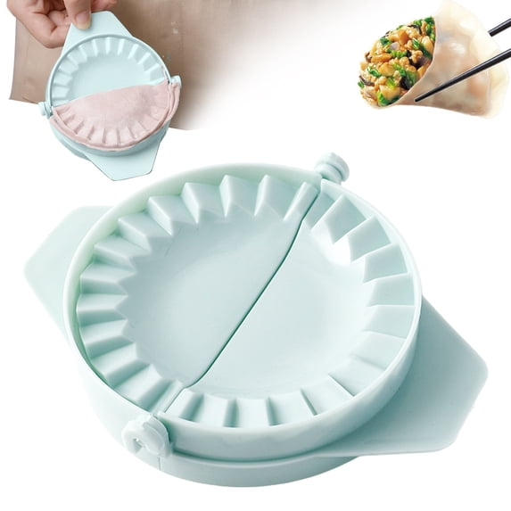 Dumpling Maker- 1 pcs Empanadas Press Kitchen Gadget for Dumpling Empanada Calzone Ravioli and Turnover Pierogi