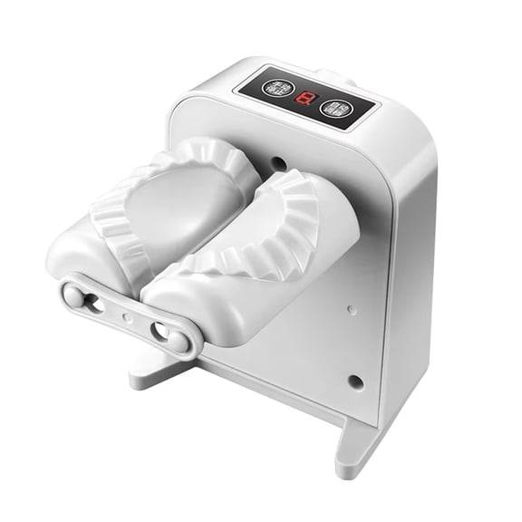 Dumpling Maker Automatic Press Machine Empanada Mold Turnover Cutter Kitchen Gadget Double Head Easy Wrap for Meat Turnovers Potstickers Pastry Baking