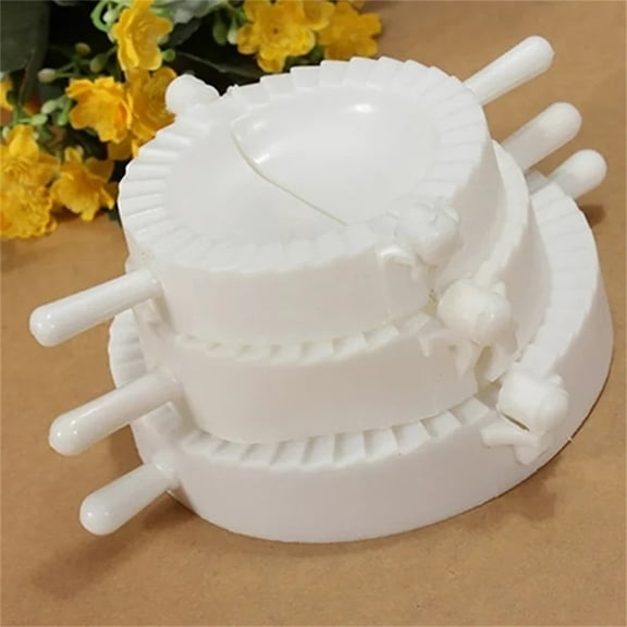 Dumpling Maker Dumpling Tools 3Packs with Different Sizes of Dumpling Mold, Great for Making Hand pies, Dumplings, Ravioli, Calzones, Dough Press