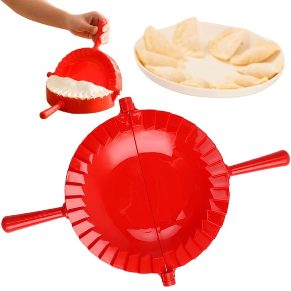 Dumpling Maker,Empanada Maker Press,Tortilla Folder,Tortilla Crimper,Pasta Making Tools, Large Size