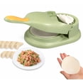 thumbnail image 1 of Dumpling Maker & Empanada Press, 2-in-1 Manual Dough Press – Easy-to-Use Kitchen Tool for Pierogies, Ravioli & Pastries – Compact, Durable & Easy to Store, 1 of 11
