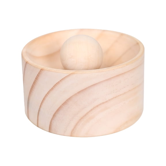 Wooden Dumpling Skin Maker with Nonstick Coating Quick Dumpling Wrapper Maker Hand Pie Rolling Tool for Family Use