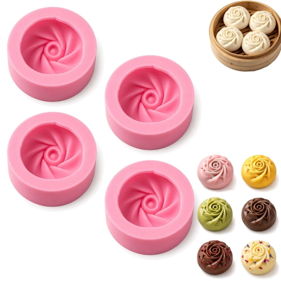 Dumpling Mold, Dumpling Silicone Mold, Silicone Dumpling Maker Tool for Handmade Dumplings, Baozi and Kitchen Cooking