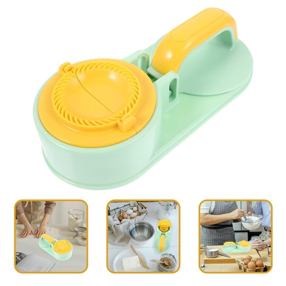Dumpling Mould Bun Maker 2 In1 Manual Dough Presser for Easy Stuffed Dumplings and Buns Cooking Tool