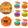 thumbnail image 1 of Dumpling Mystery with Box, Random 1 of 7 Colors, Mystery Pumpkin Dumpling Edition, Squeeze Sensory Toys for Holiday Birthday Halloween Party Favor Gifts, 1 of 8